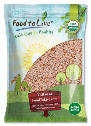 Version 1.0.0 Paquete de Semillas de Psyllium Orgánicas Food to Live 5 libras