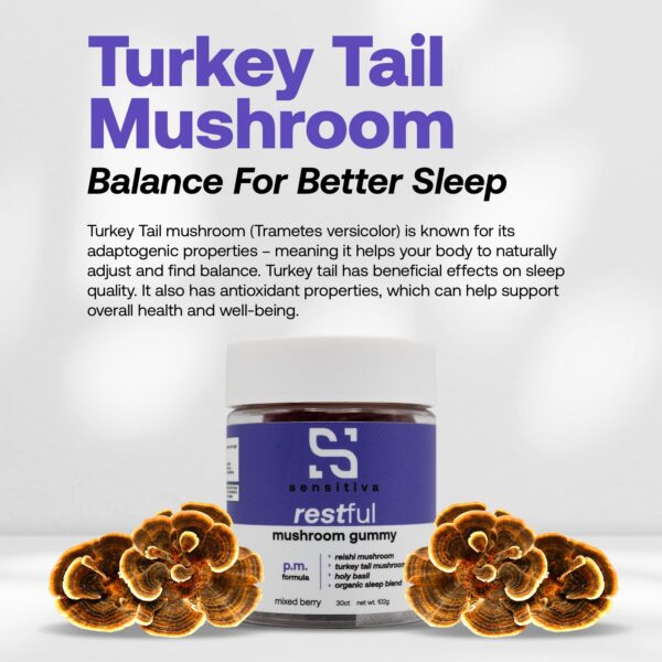 Gomitas en frasco Sensitiva PM Restful bayas mixtas