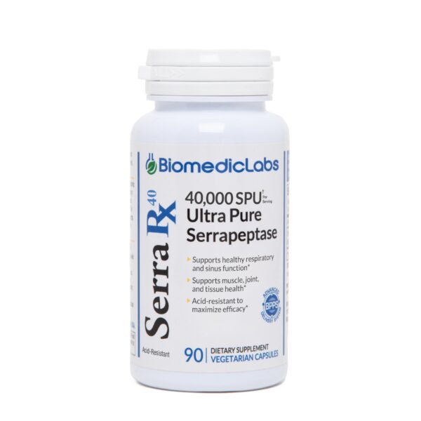 Serra-RX Serrapeptase frasco