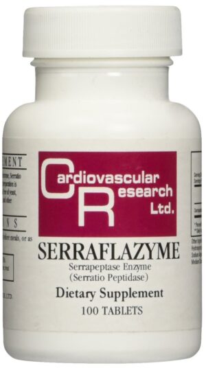 Tabletas serraflazyme para soporte digestivo y cardiovascular