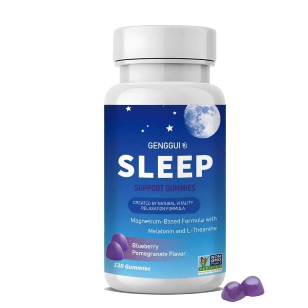 Version 1.0.0 SERSANVE gomitas para dormir frente al envase