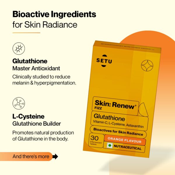 Empaque SETU Skin Renew con lista de ingredientes