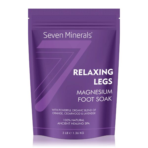 Seven Minerals sales de magnesio para piernas paquete completo
