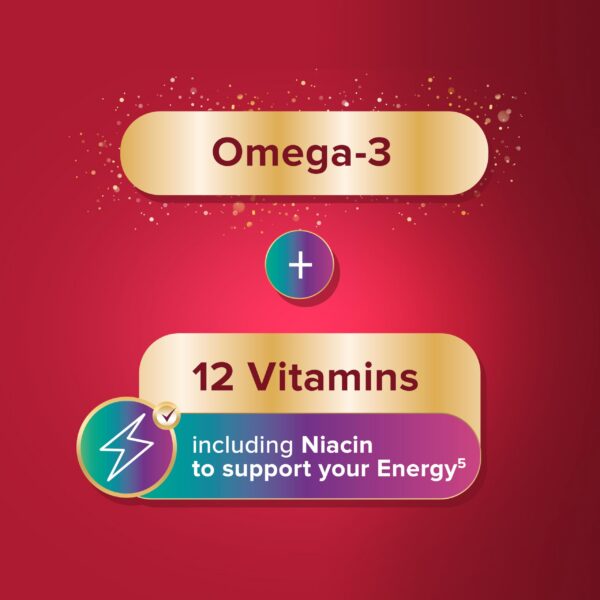 Frasco Seven Seas de 90 cápsulas de aceite