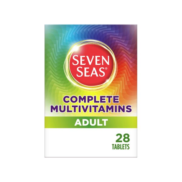Seven Seas multivitaminas para adultos envase frontal
