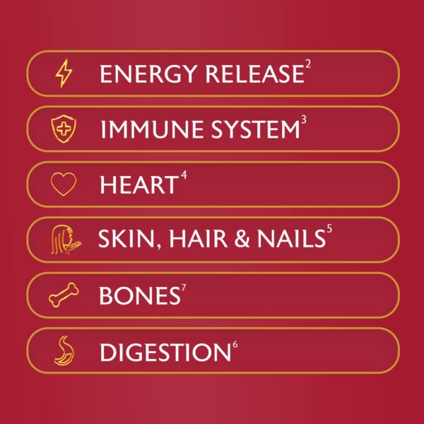 Seven Seas multivitaminas para adultos vista lateral