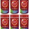 Paquete de seis Seven Seas Pure CLO con multivitaminas, 30 cápsulas cada uno