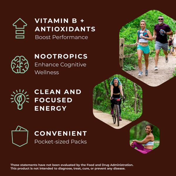 Gomitas de cafeína frente a empaque