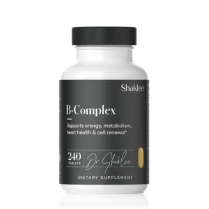 Shaklee complejo b tabletas paquete frontal 240 unidades
