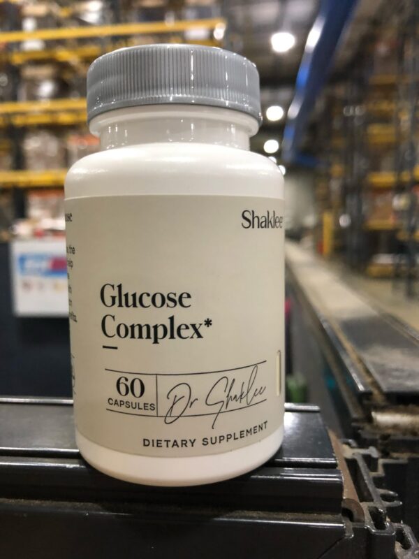 Shaklee Glucose Complex etiqueta frontal