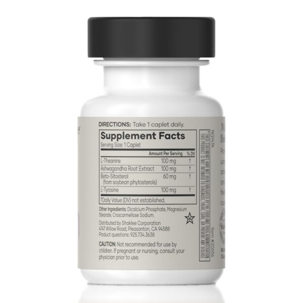 Etiqueta de Shaklee Stress Relief Complex