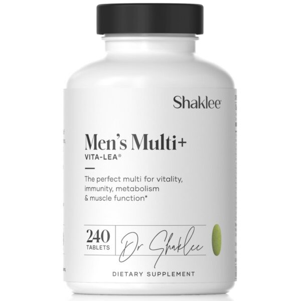 Shaklee Vita-Lea multivitamínico hombre 240 tabletas frontal