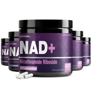 Frasco SHAPEINGIRL NAD+ NR Resveratrol frente