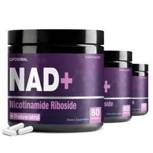 Frente del frasco SHAPEINGIRL NAD Supplement
