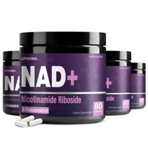 Frontal de SHAPEINGIRL NAD con NR y Resveratrol