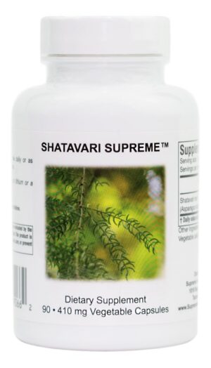 Version 1.0.0 Frasco de Shatavari Supreme 90 cápsulas vegetarianas