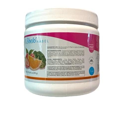 Frasco con tapa y etiqueta de ingredientes