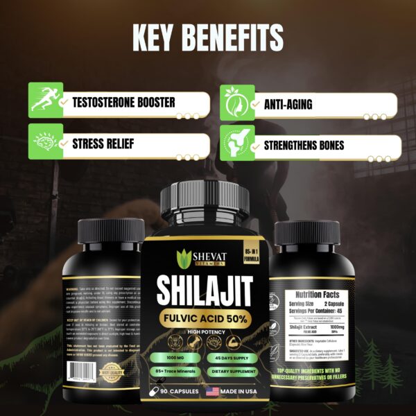 Cápsulas SHILAJIT en blíster