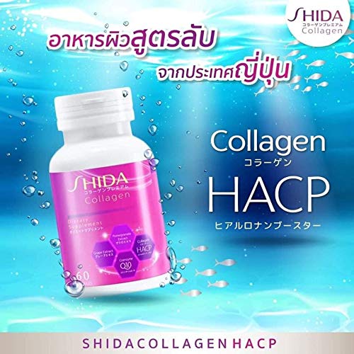 Version 1.0.0 Etiqueta trasera de Shida Collagen Q10