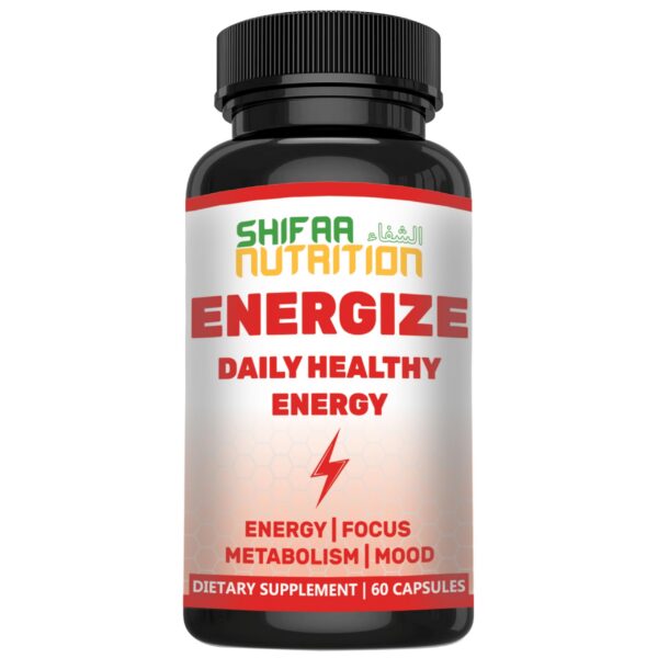 SHIFAA NUTRITION Energize vitaminas naturales diarias para energía