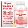 Botella SHIFAA NUTRITION Halal Fish Oil Softgels