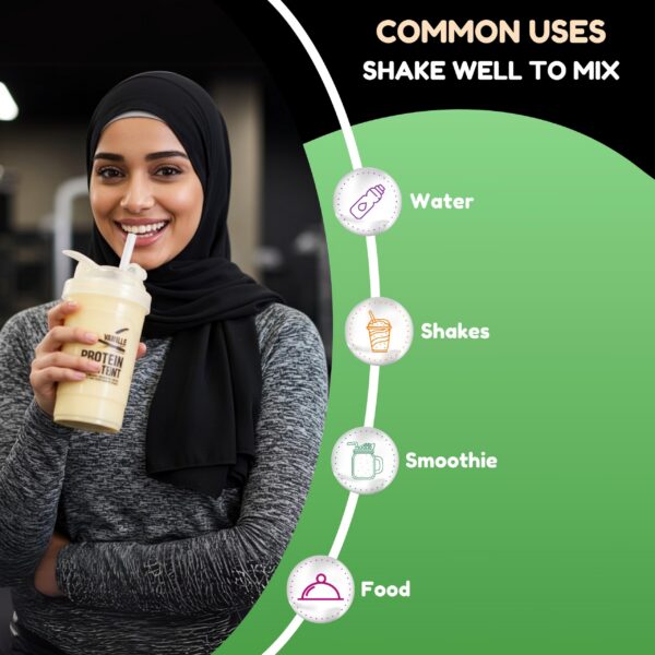 Bote proteina SHIFAA NUTRITION halal vainilla