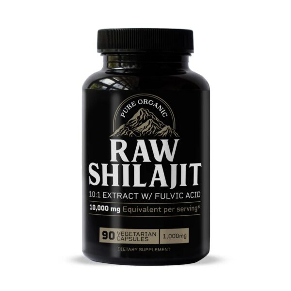 Cápsulas de Shilajit crudo 10:1