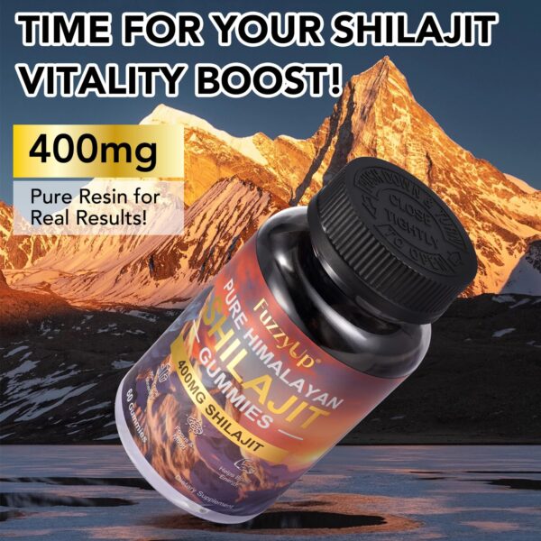 Gomitas de shilajit para energía y salud inmune