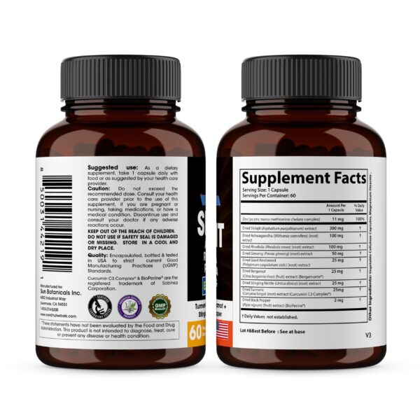 Cápsulas naturales para vitalidad y claridad mental en hombres y mujeres