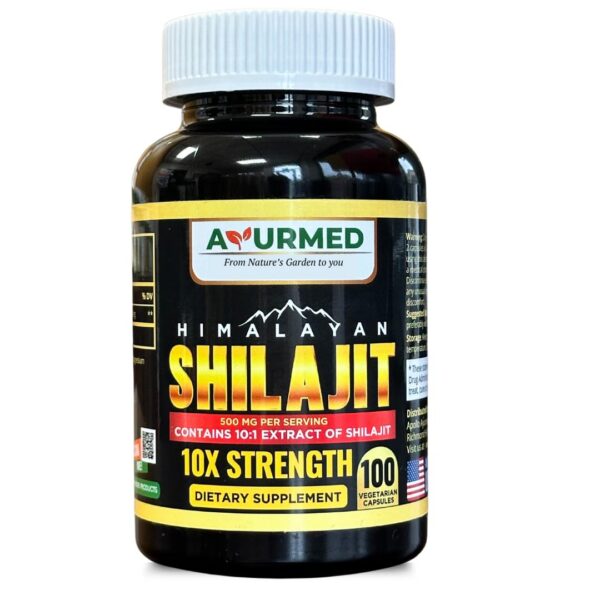 Version 1.0.0 Cápsulas Shilajit Himalayo puras en frasco