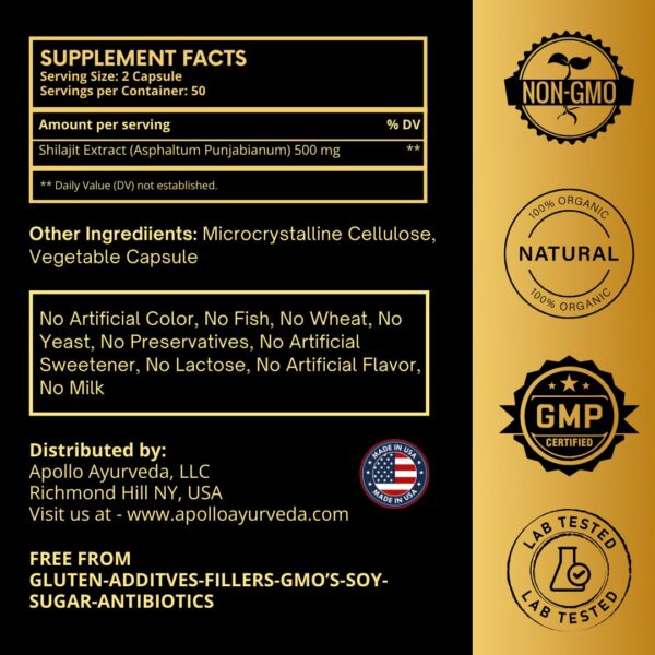 Version 1.0.0 Cápulsas Shilajit Himalayo en frasco