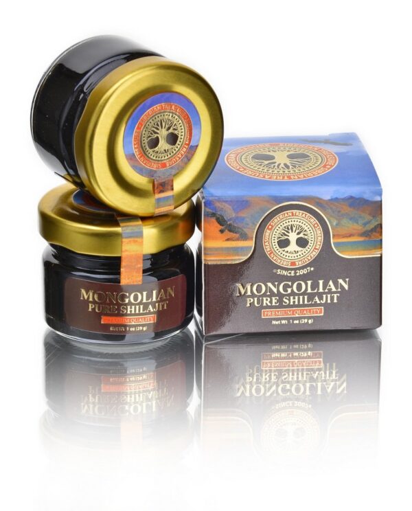Shilajit natural 100% puro montañas Altái Mongolia