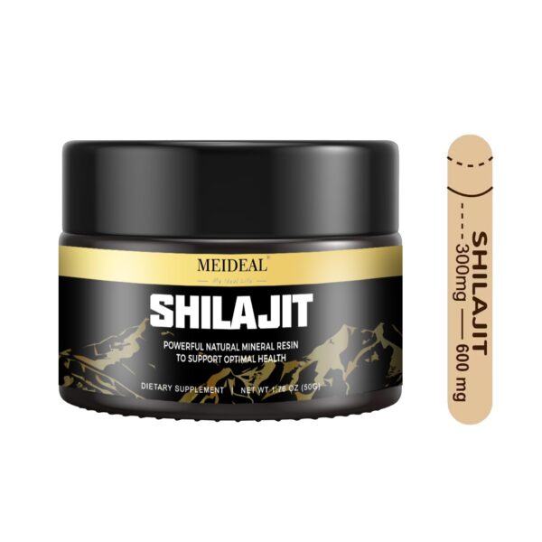 Version 1.0.0 Frasco de Shilajit orgánico Meideal