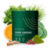 Frasco Shine Greens en envase