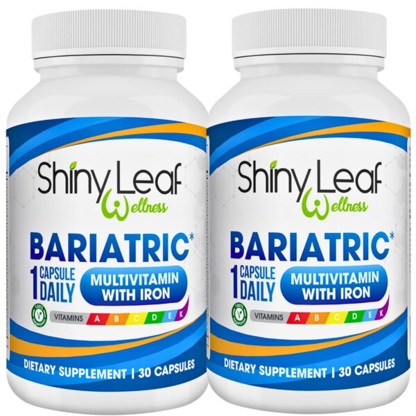 Version 1.0.0 Shiny Leaf bariátrico multivitamínico frente