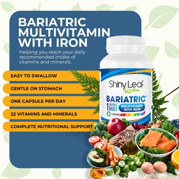 Version 1.0.0 Detalle cápsula multivitaminico Shiny Leaf hierro y vitamina C