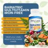 Etiqueta multivitamínico bariátrico Shiny Leaf 90 cápsulas