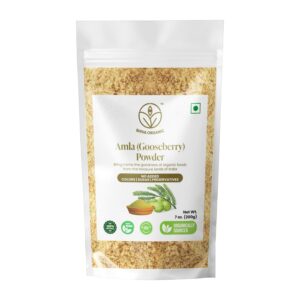 Shiva Organic polvo de amla orgánico 200g en empaque