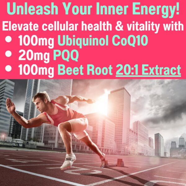 Etiqueta del envase SHIZAM gomitas ubiquinol CoQ10