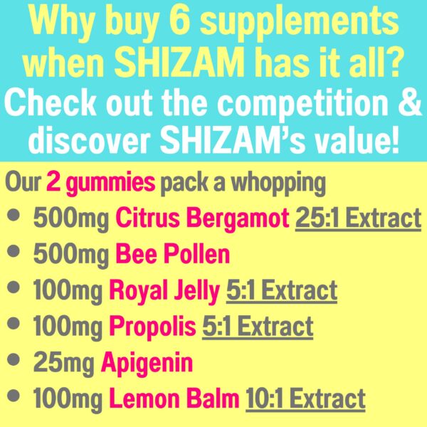 Ingrediente en etiqueta de gomitas