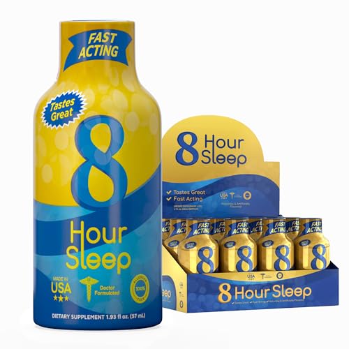Shot para dormir 8 horas con melatonina y extractos naturales
