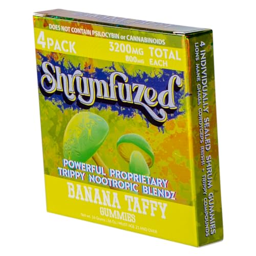 Version 1.0.0 Shrumfuzed Gomina Nootrópica Sabor Plátano