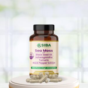 SIBA cápsulas ultra puras con mezcla de algas marinas