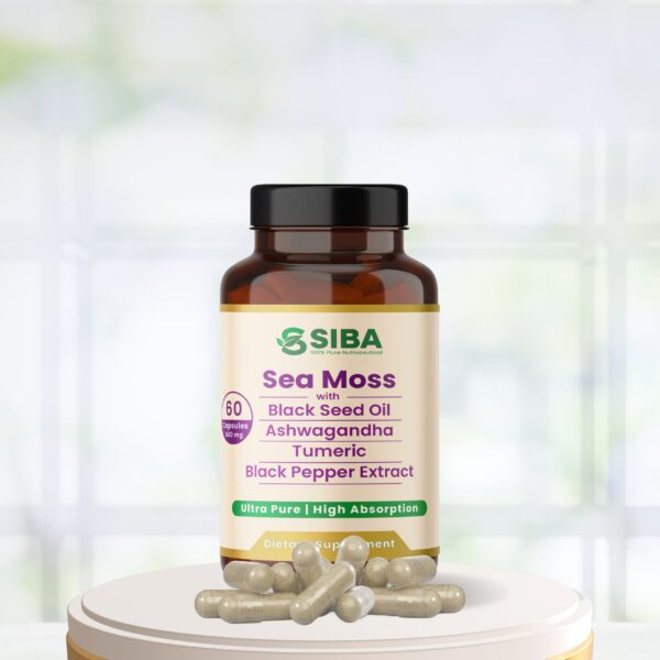 SIBA cápsulas ultra puras con mezcla de algas marinas