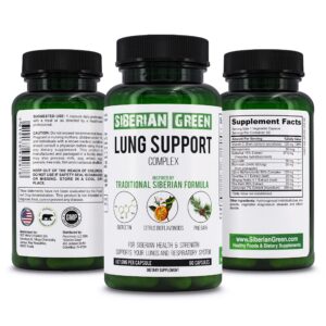Frasco de Siberian Green Lung Support Complex