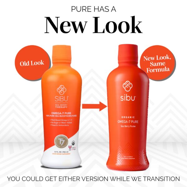 Bote de espino amarillo Omega-7 de SIBU