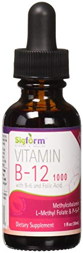 SIGFORM vitamina B12 1000 sublingual frasco