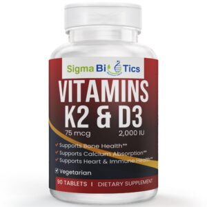 SigmaBiotics gomitas D3 K2 etiqueta frontal