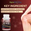 Version 1.0.0 SigmaBiotics gomitas D3 K2 detalle de ingredientes