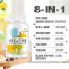 Tabletas masticables de creatina 8-en-1